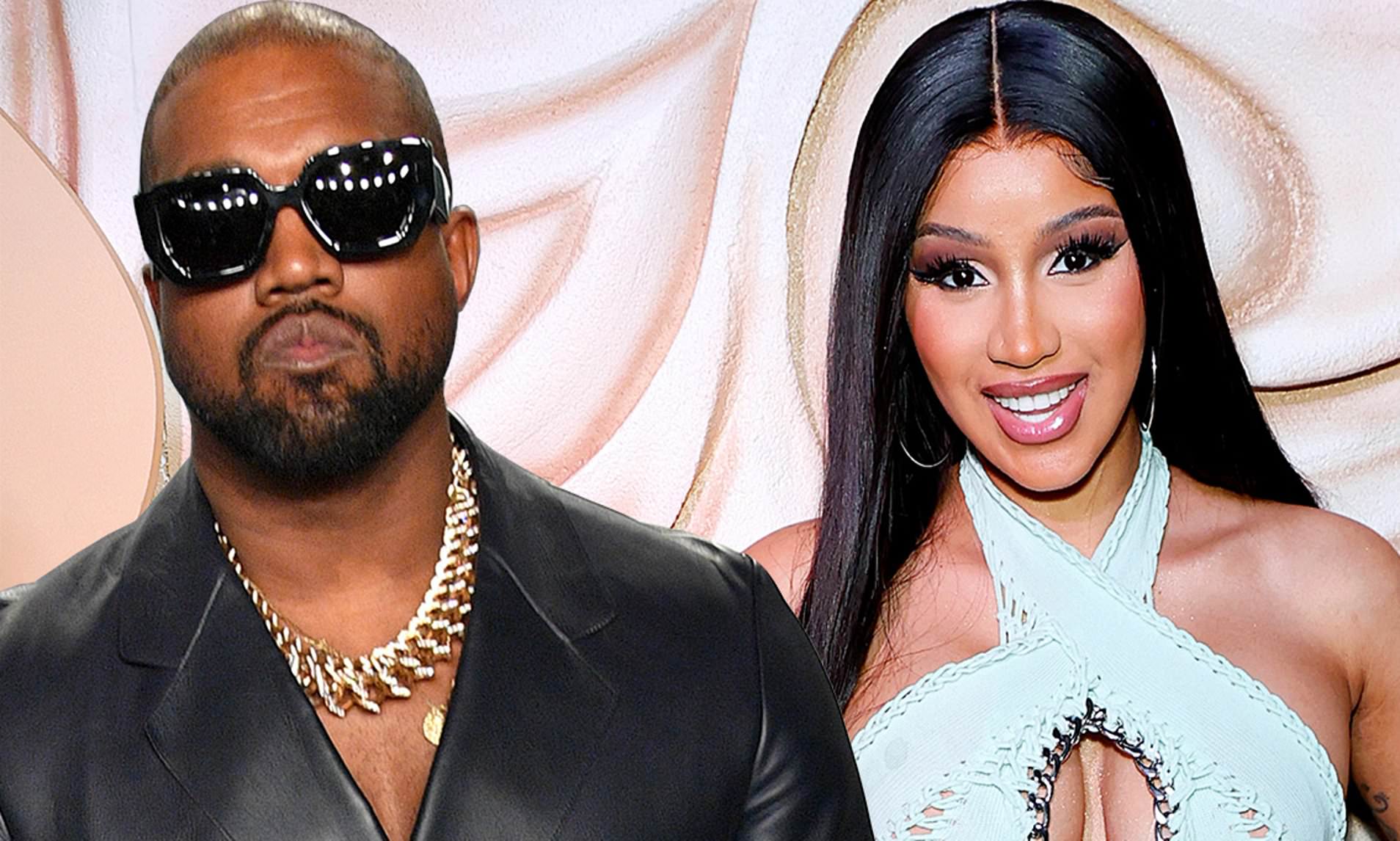 Cardi B & Kanye West Reportedly Filming Music Video At Miami’s Balenciaga Store