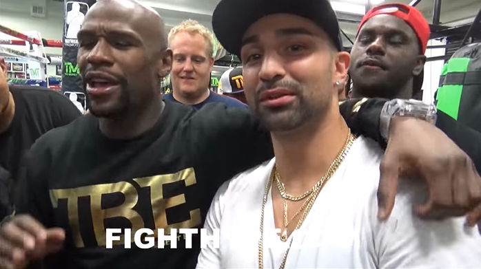 Floyd Mayweather & Paulie Malignaggi Clown “Sucker” Conor McGregor (Video)