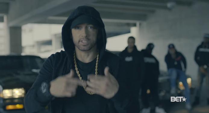 Eminem Ethers Donald Trump In 2017 BET Hip Hop Awards Freestyle Cypher (Video)
