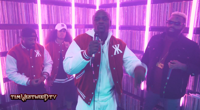 Akon & Konvict Kartel perform a Freestyle for Tim Westwood  (Video)