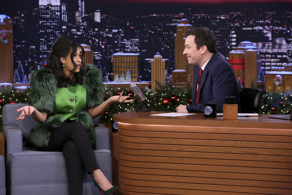 Cardi B Takes Over The Late Night Show With Jimmy Fallon