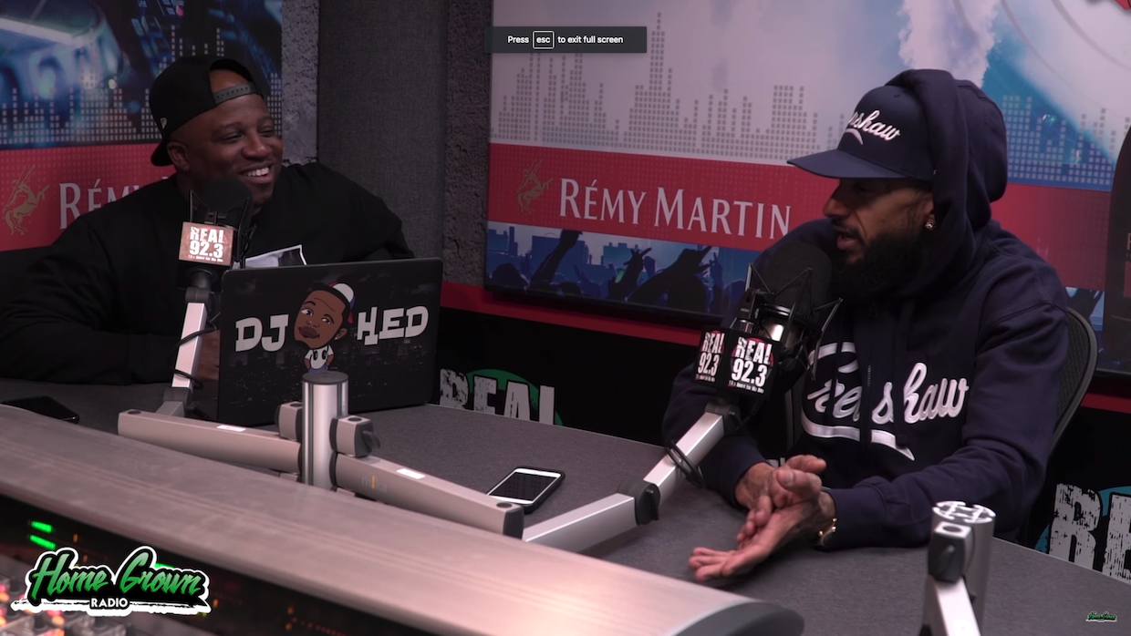 “Laps Over Raps” Home Grown Radio Interview with Nipsey Hussle