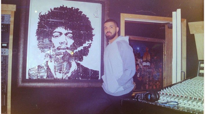 Drake Hints at New Music by Dropping Series of Studio Photos