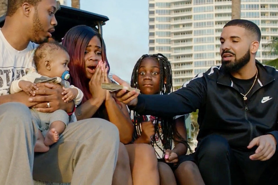 Drake gives away almost $1 million in ‘God’s Plan’ music video