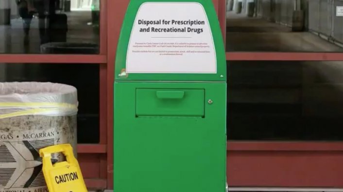 Las Vegas Airport Installs Weed Bins For Travelers