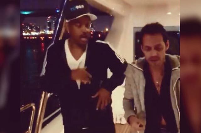 Will Smith Gets Salsa Lessons from Marc Anthony