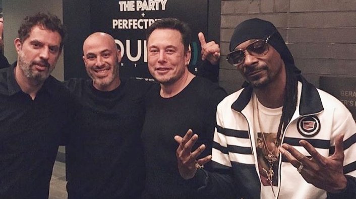 Snoop Dogg Kicks it with Elon Musk as SXSW Party