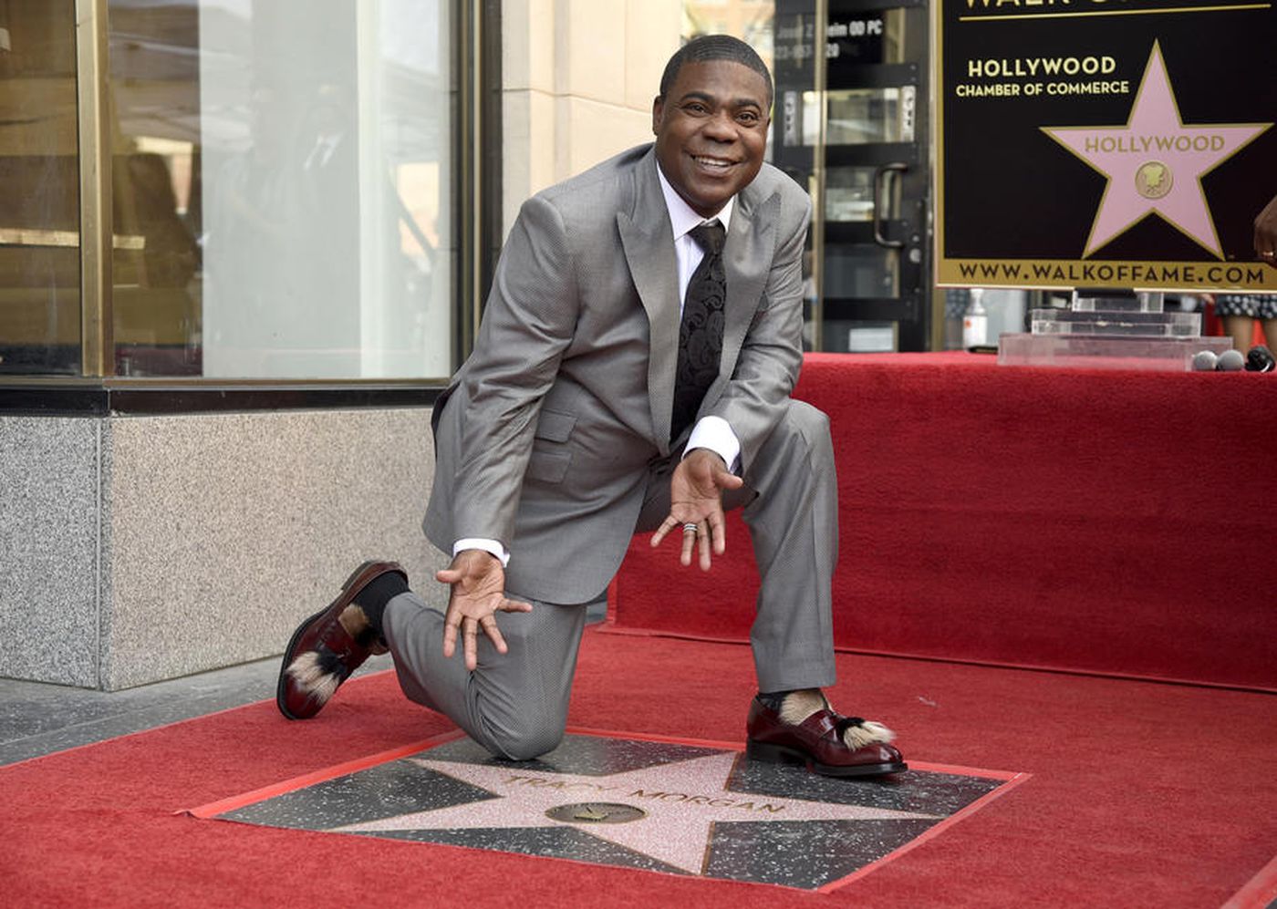Tracy Morgan Gets His Star on the Hollywood Walk of Fame