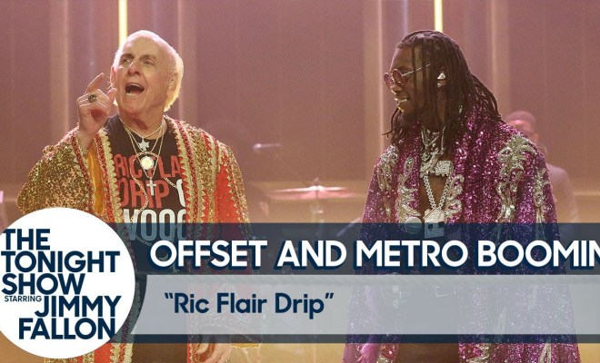 Offset & Metro Boomin Perform “Ric Flair Drip” with the Real Ric Flair