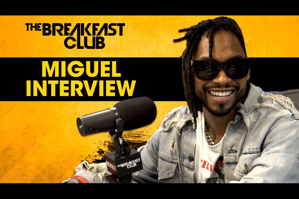Miguel Hits The Breakfast Club, Talks “War & Leisure,” J. Cole & More