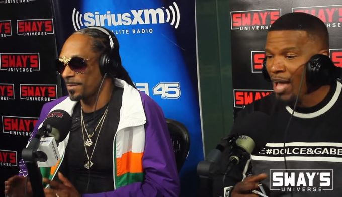 Snoop Dogg and Jamie Foxx Spit Hot Freestyle for Sway