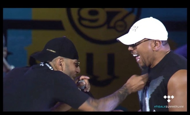 Swizz Beatz VS Timbaland Beat Battle LIVE at Summer Jam