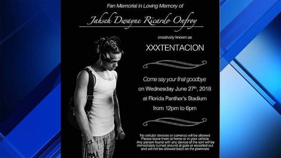 XXXTentacion’s Family Sets Up Memorial Service for Fans