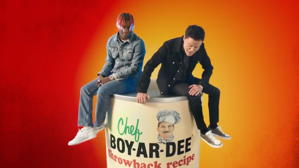 Lil Yachty Stars in Chef Boyardee Commercial with Donny Osmond