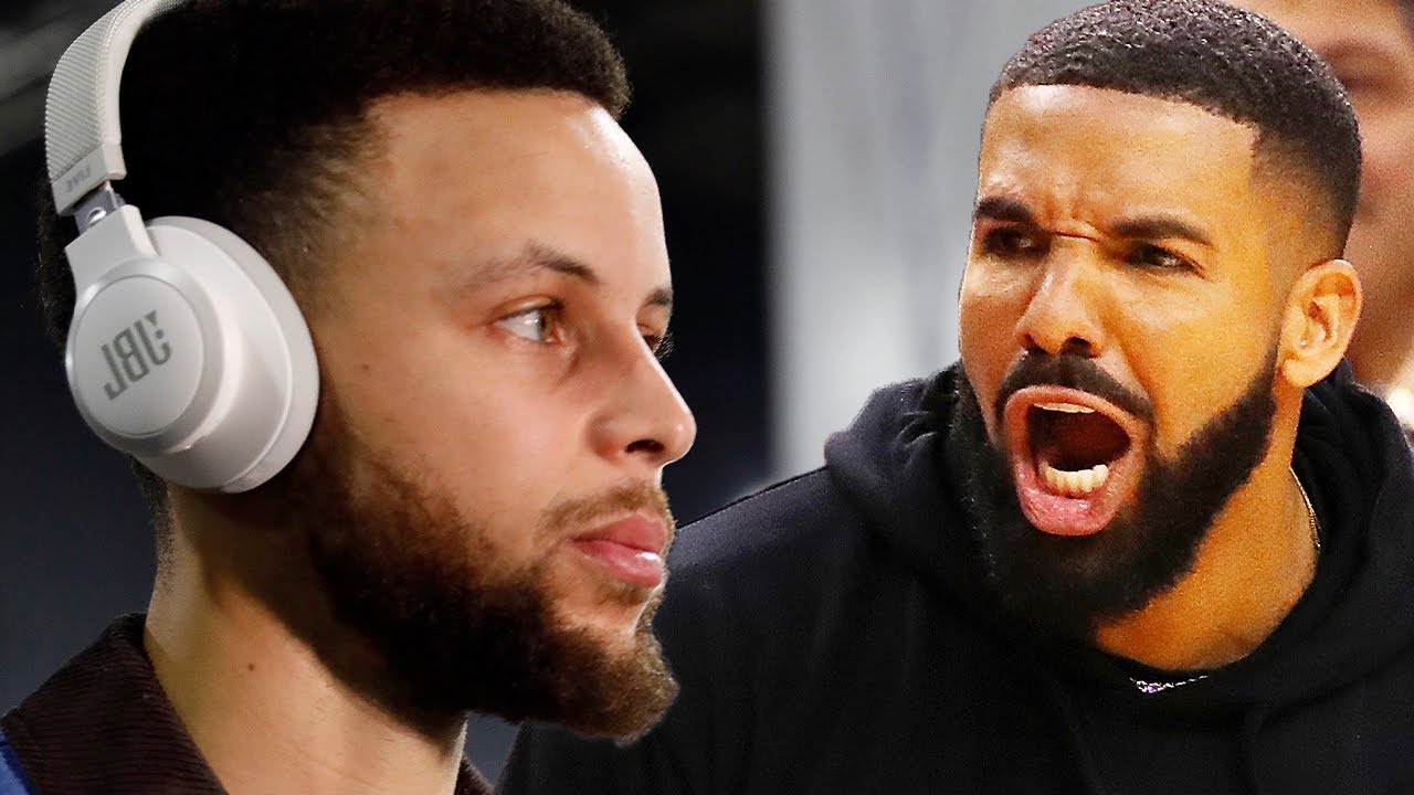 Steph Curry on Drake’s Sideline Antics: “It’s a tricky situation with him being right there on the court.”