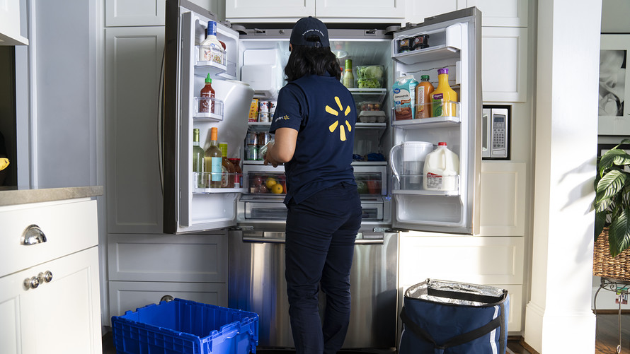 Walmart Planning in-Home Delivery That Will Allow Them to Stock Your Fridge