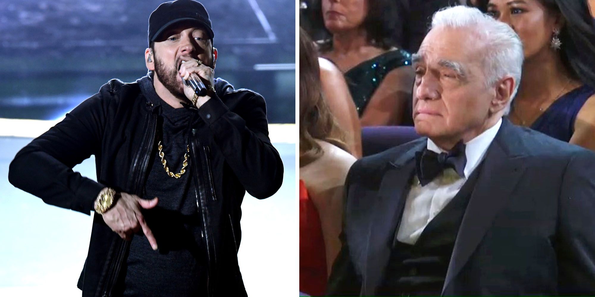 Martin Scorcese Seen Dozing Off During Eminem’s Oscar Performance