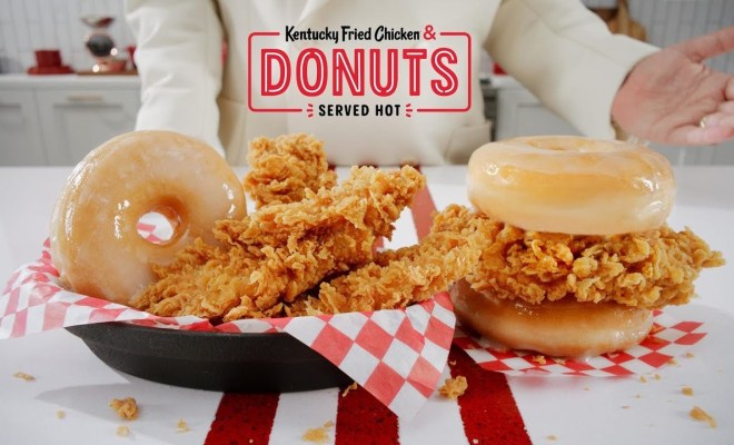 KFC Kentucky Fried Chicken & Donuts sandwich and basket coming to restaurants nationwide