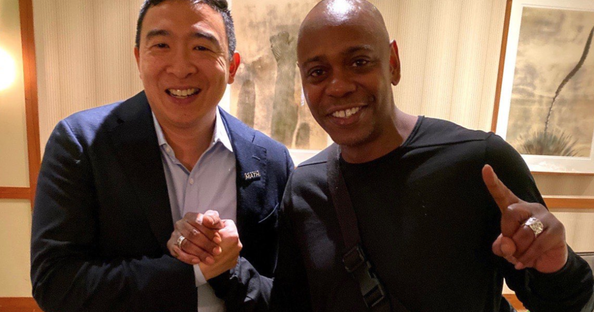 Dave Chappelle Endorses Andrew Yang for President