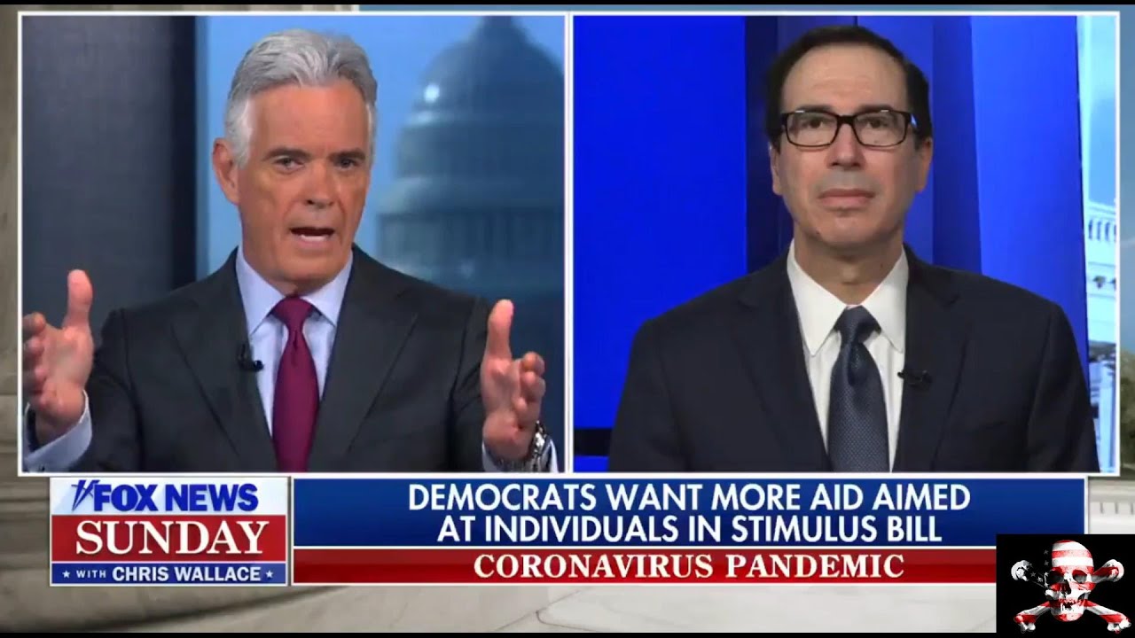 US Treasury Secretary Say Quarantine Will Probably Last 10 to 12 Weeks