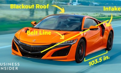Acura Designer Dissects The Design Of The NSX