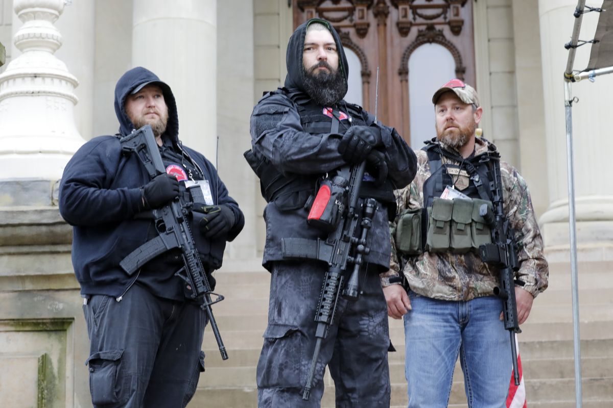 Protesters, Some Carrying Guns, Storm MI Capitol Building to End Lockdown