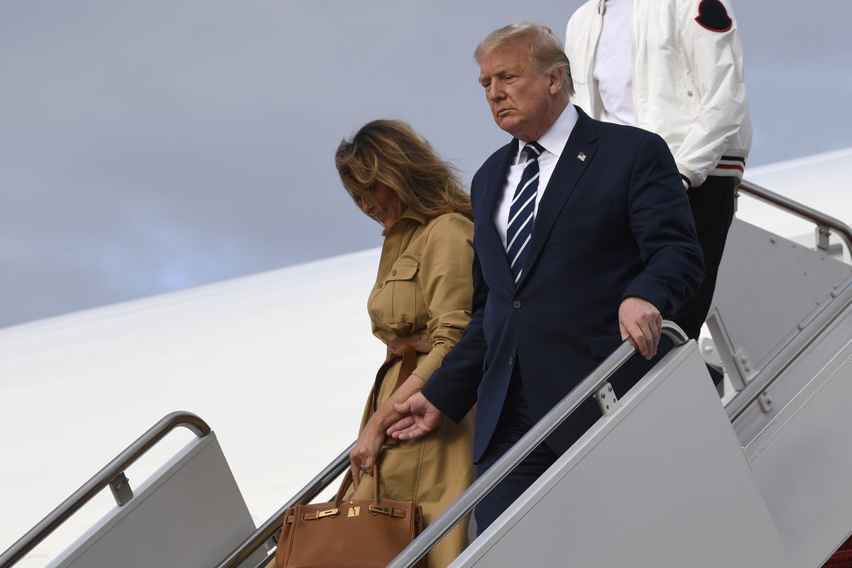 50 Cent Clowns Trump for First Lady Not Wanting to Hold His Hand