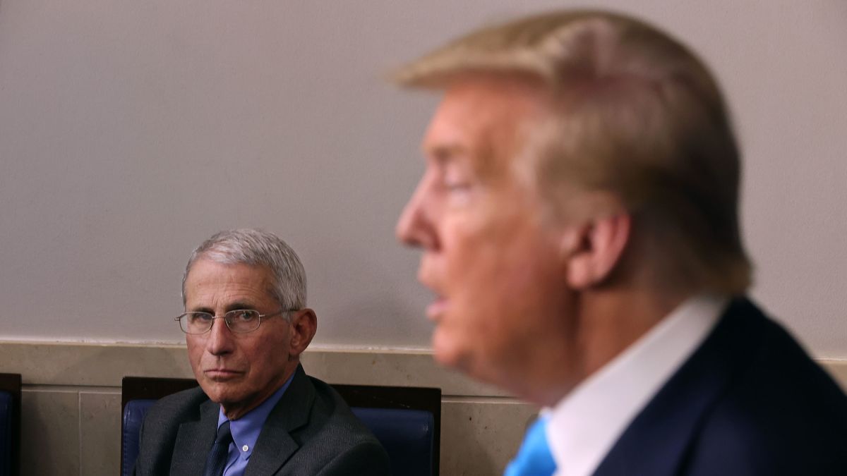 Dr. Fauci Says He’s “Absolutely Not Surprised” Trump Contracted COVID-19