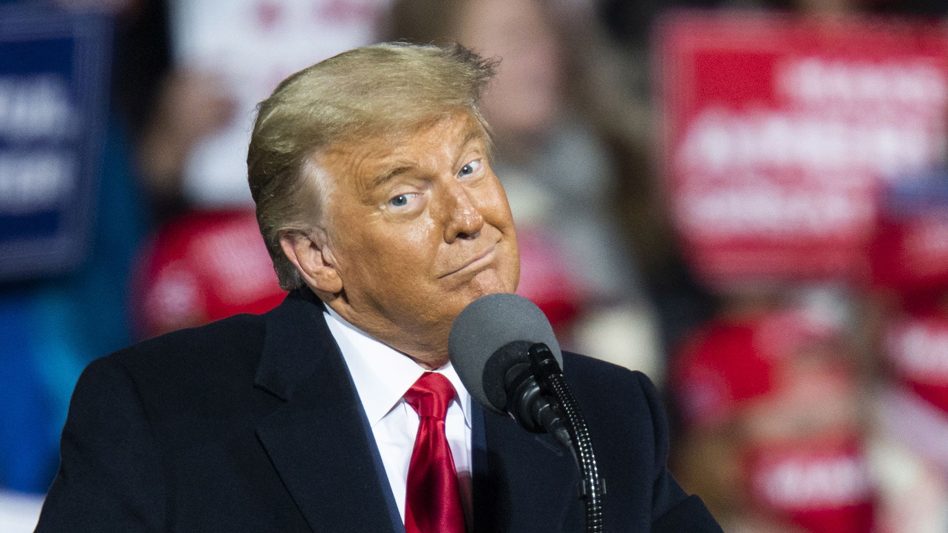 Trump Prematurely Declares Victory