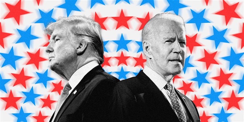 Election day arrives in U.S. as Trump, Biden make final appearances