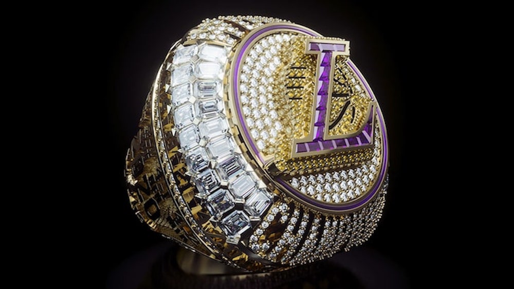 Los Angeles Lakers 2020 Championship Rings Feature Kobe Bryant Tribute