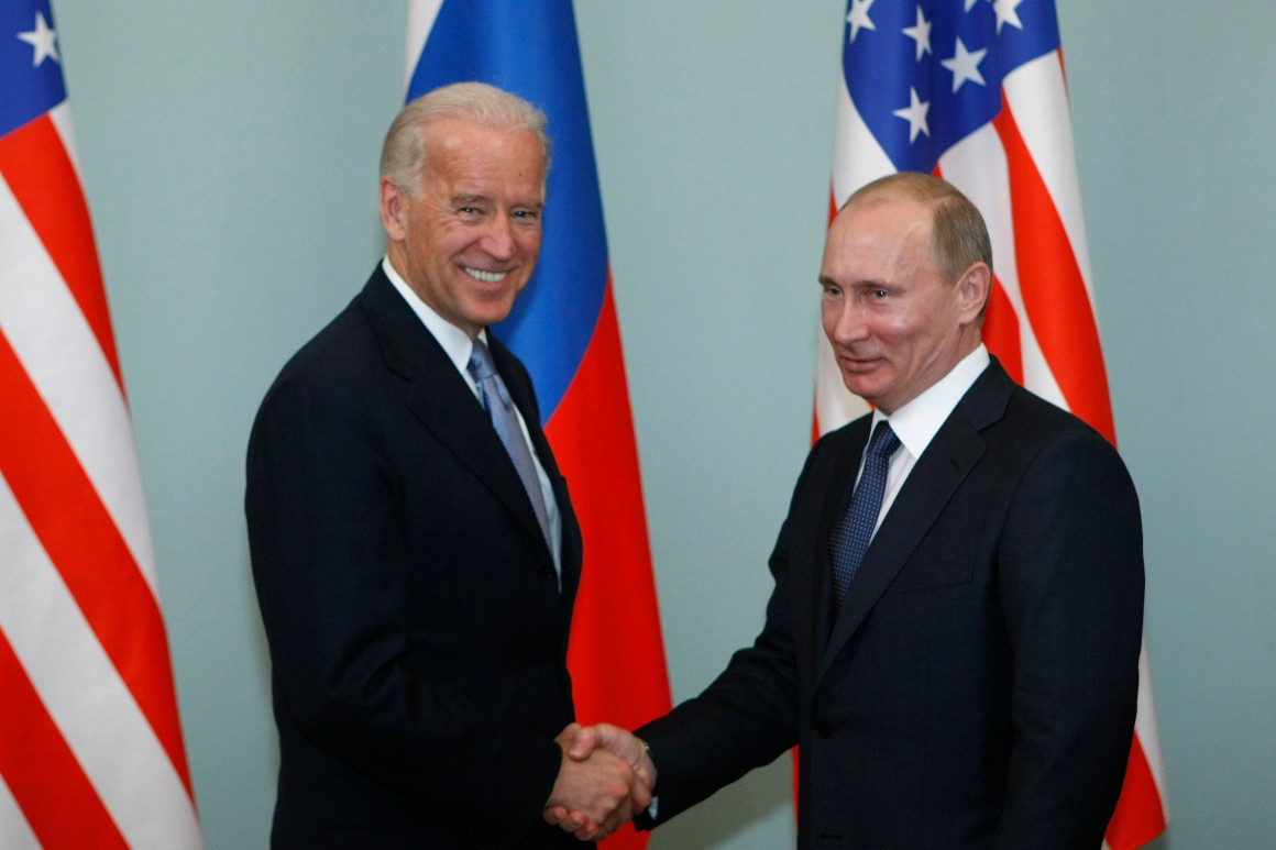 Russian President Vladimir Putin Congratulates Biden on Winning Election