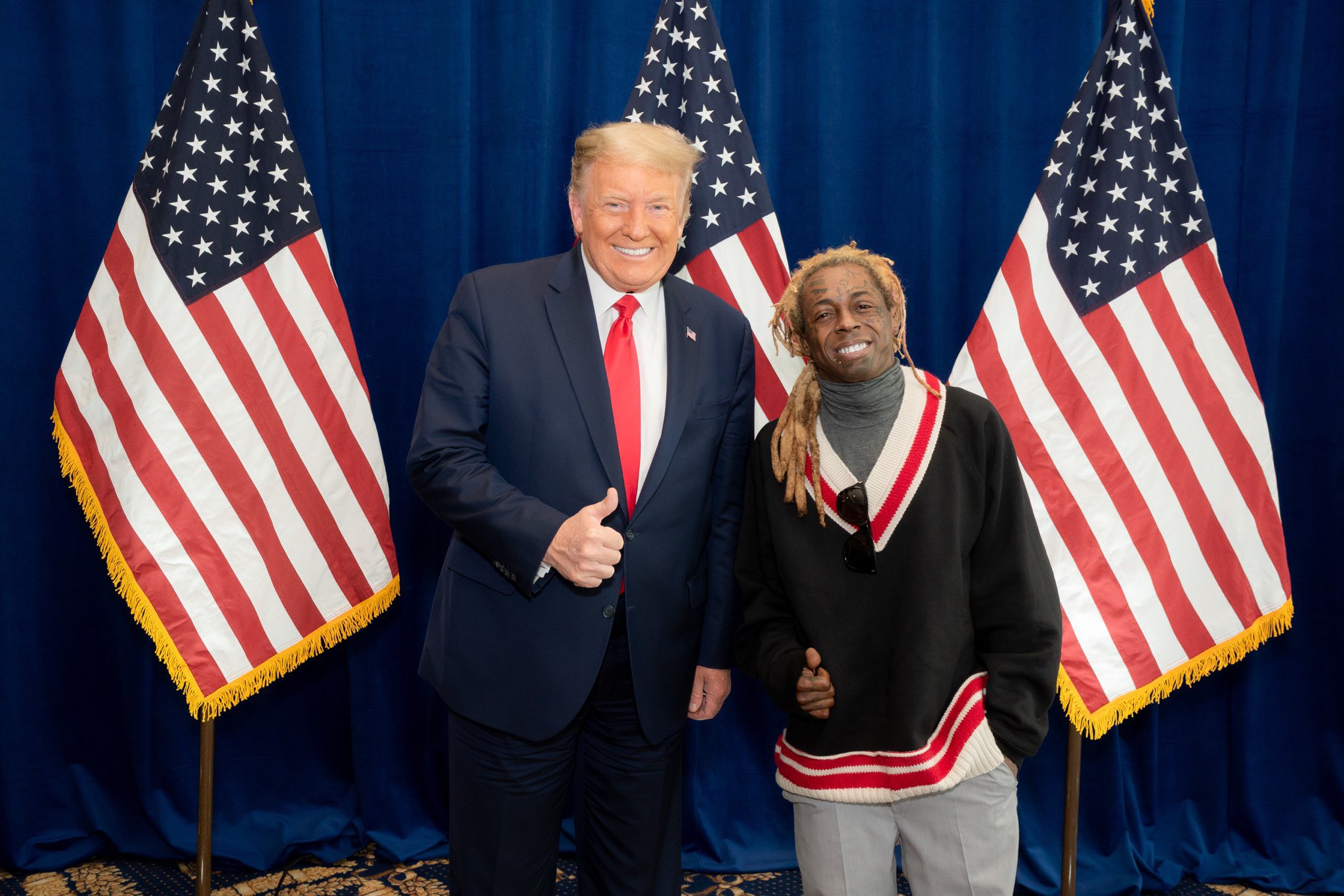 Donald Trump & White House Staff Have Prepared Paperwork to Pardon Lil Wayne