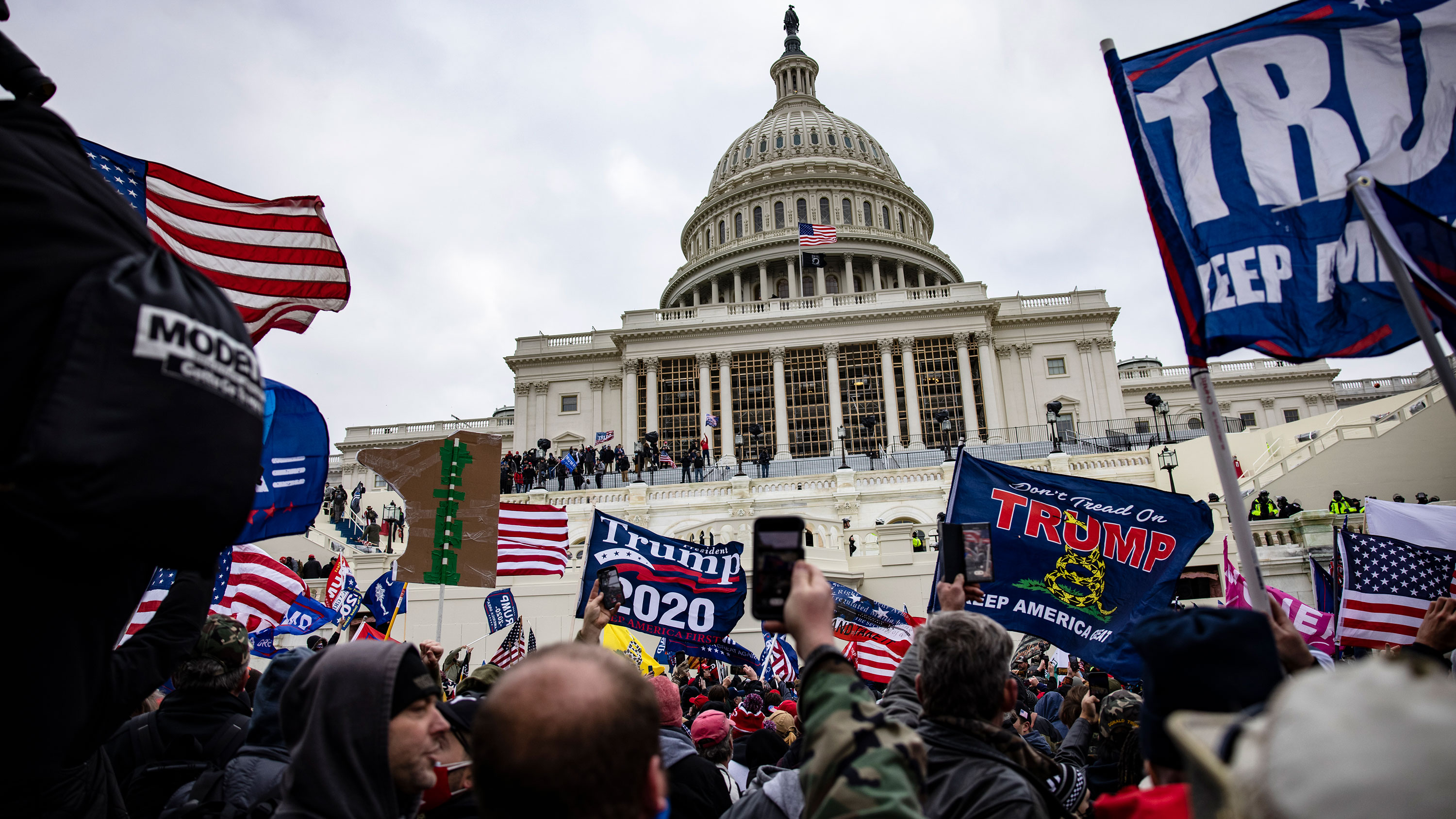 New Video from Capitol Hill Riot Shows Moment Building Was Stormed
