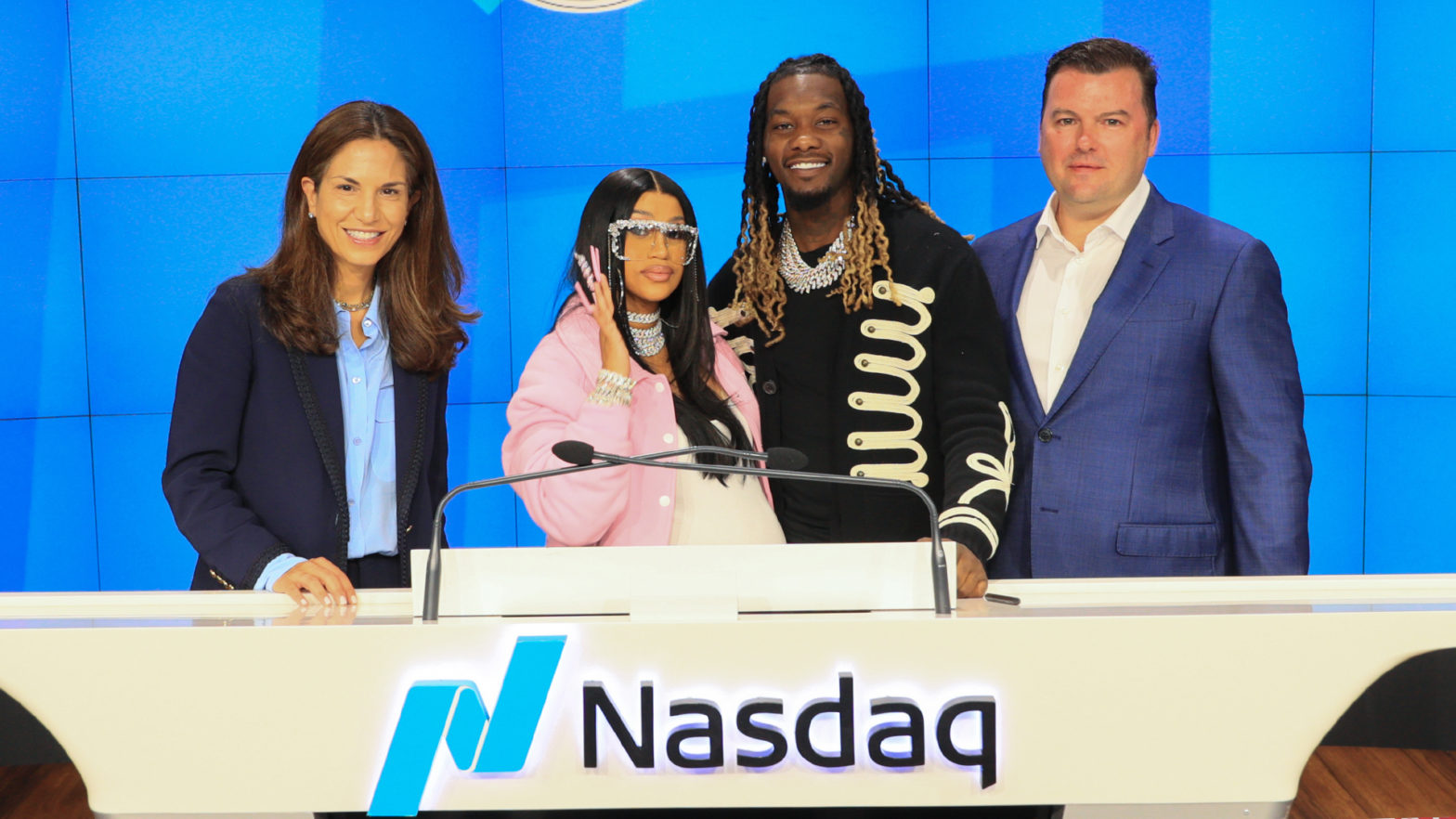 Offset Rings the NASDAQ Opening Bell on New York Stock Exchange Floor
