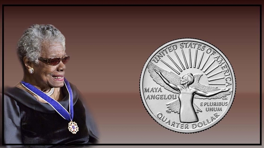 Maya Angelou Becomes 1st Black Woman Featured on U.S. Quarter