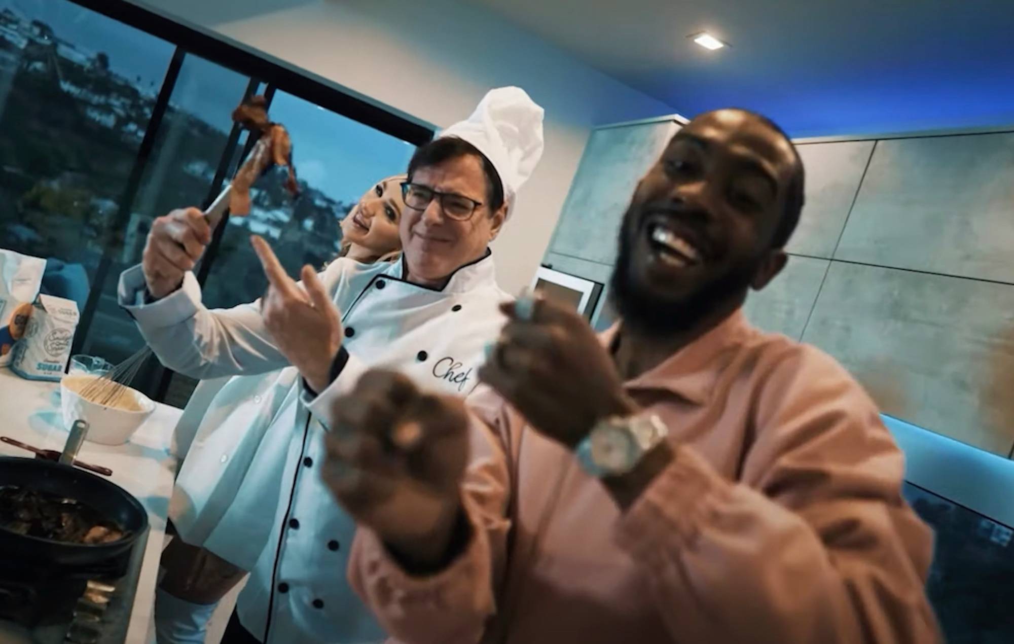 Bob Saget Stars in Desiignerâs âBakinâ Video: Rapper Shares On-Set Clips of Late Comedian