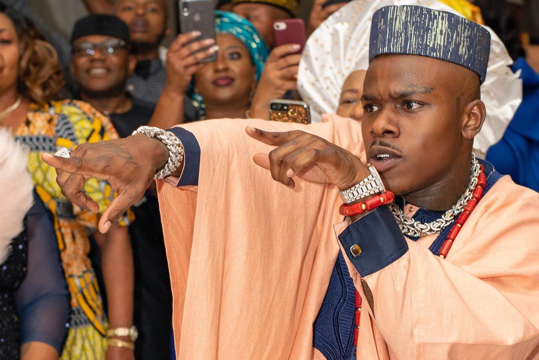 DaBaby Walk the Streets of Nigeria Amongst the People As they Celebrate his arrival