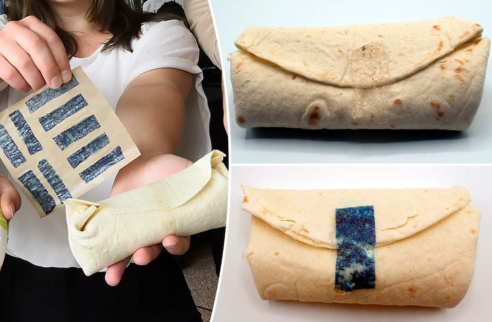 College Students Invent Edible Tape to Prevent Burritos Falling Apart During a Meal
