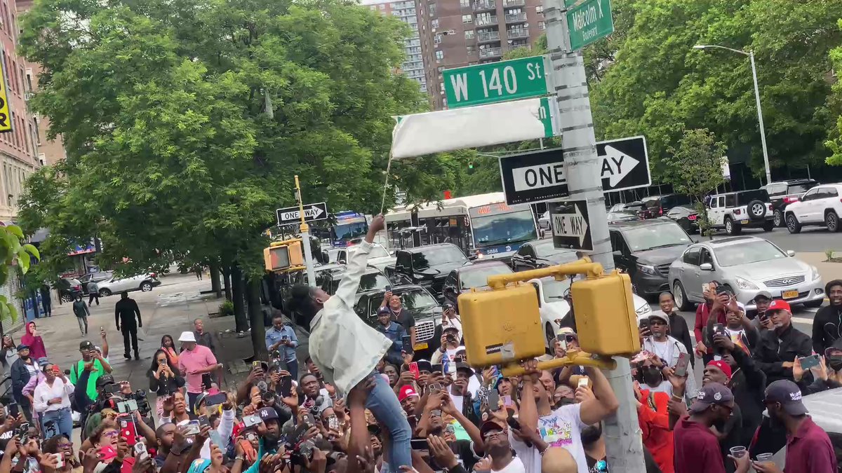 Big L Family and Fans Celebrate Street Renaming In Harlem