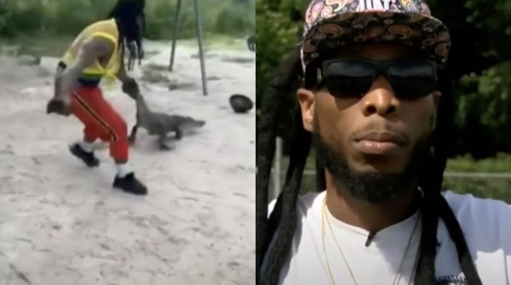 Georgia Man Grabs Alligator with His Bare Hands & Drags It Out Of Kids Playground