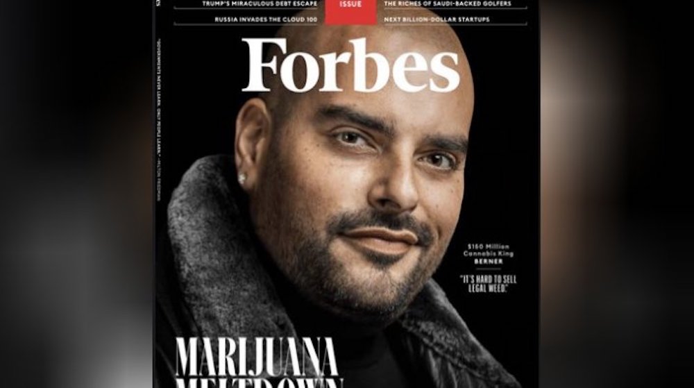 Berner Becomes the First Executive from the Cannabis Industry to Land Forbes Cover