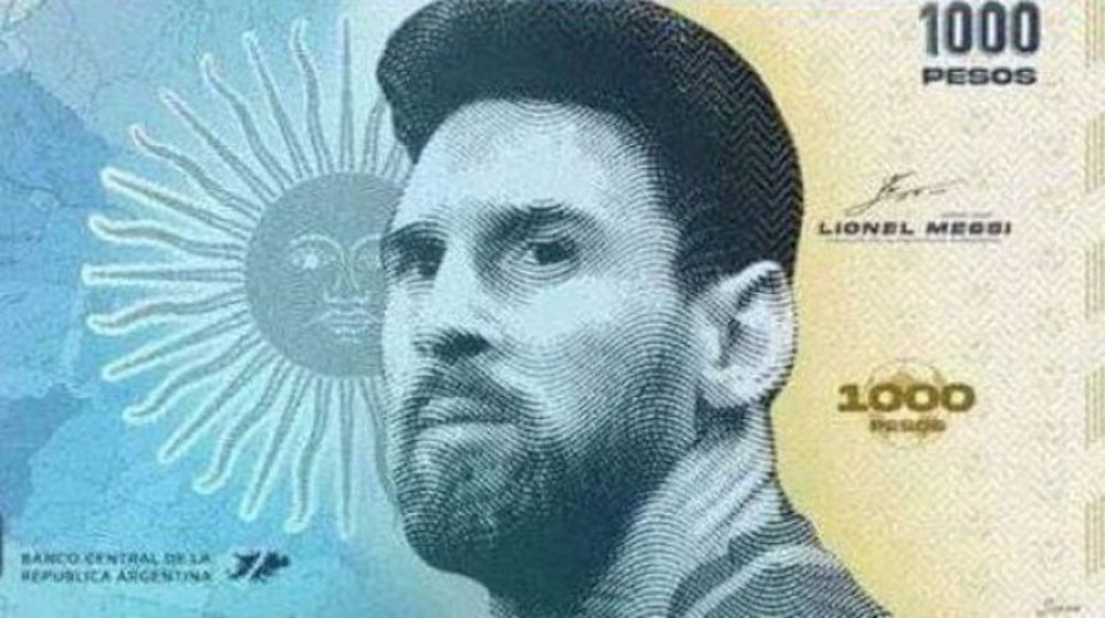 Argentina Central Bank Considers Placing Messi’s Face on Their 1,000 Peso Banknote