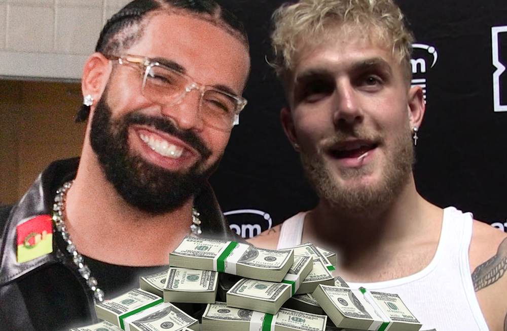 Drake Bets $400,000 on Jake Paul to Knock Out Tommy Fury