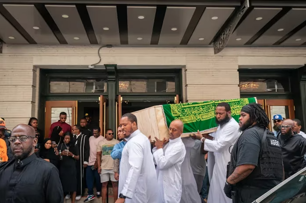 Gillie Da Kid’s Family and Friends Speak Out Against Gun Violence during Son’s Funeral