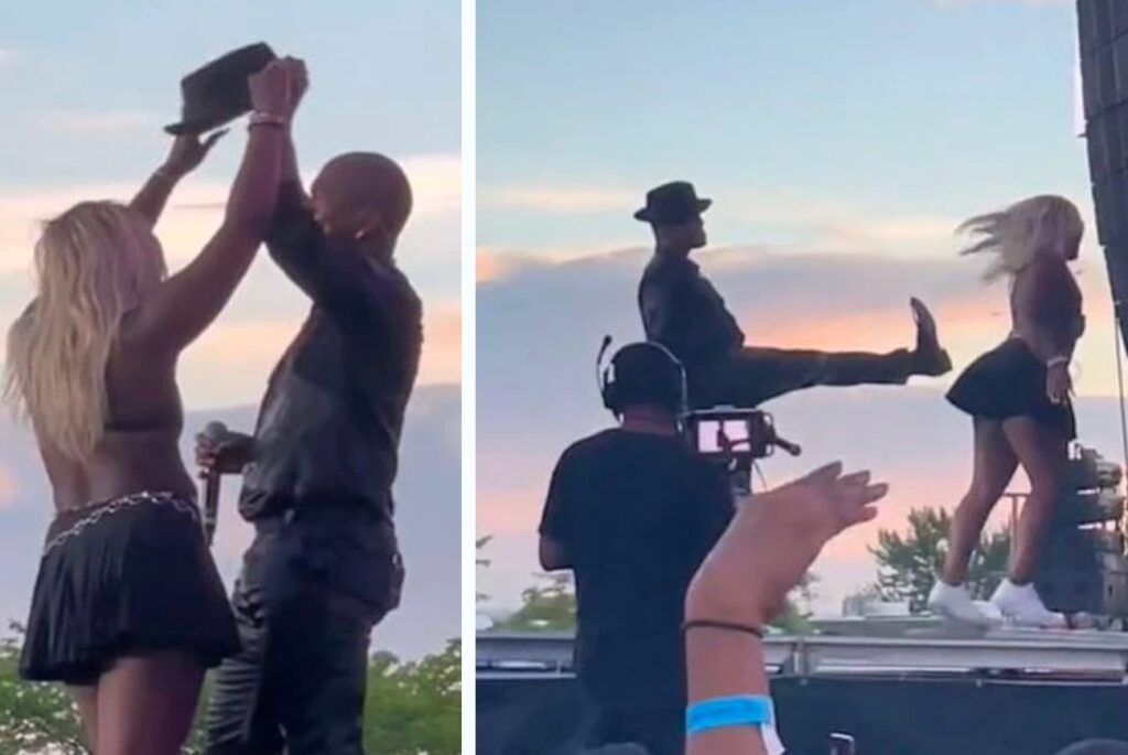 Ne-Yo Kicks Fan Off Stage For Removing His Trademark Hat