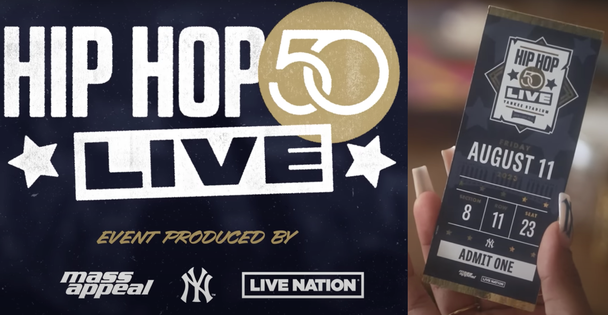 HIP HOP 50 celebrated Live At Yankee Stadium