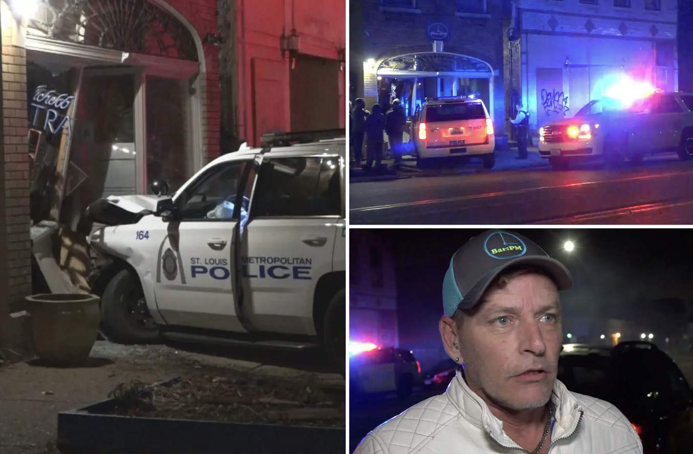 St. Louis Cop Crashes into Gay Bar, Owner Arrested After Confronting Officer