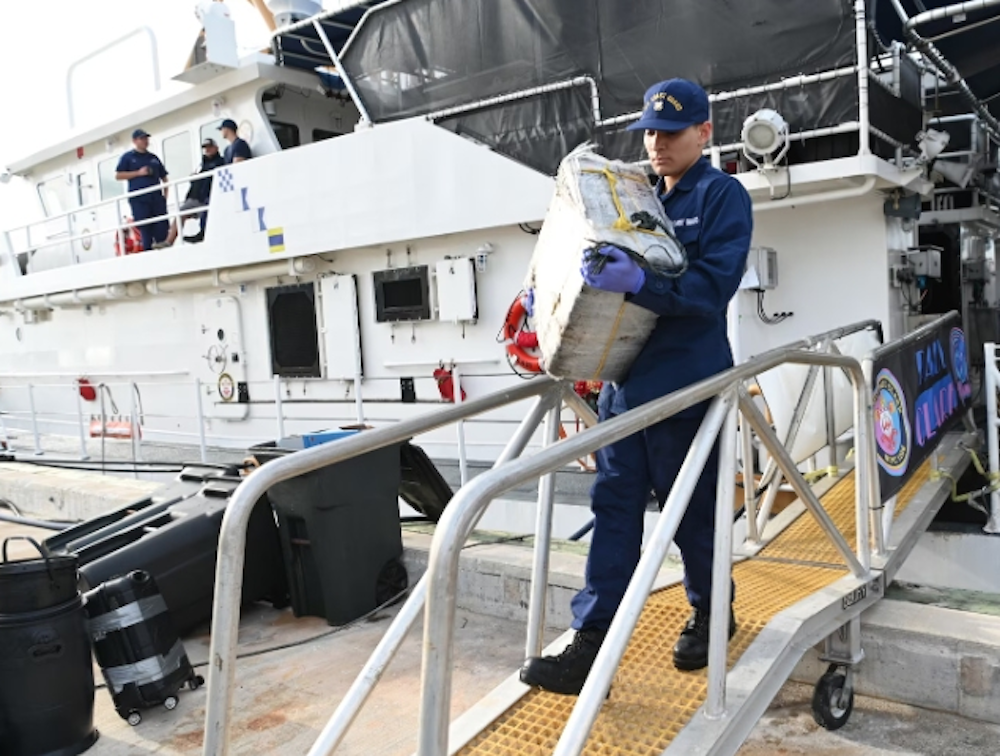 U.S. Coast Guard Seize Over a Ton of Cocaine Worth $32M Near Florida