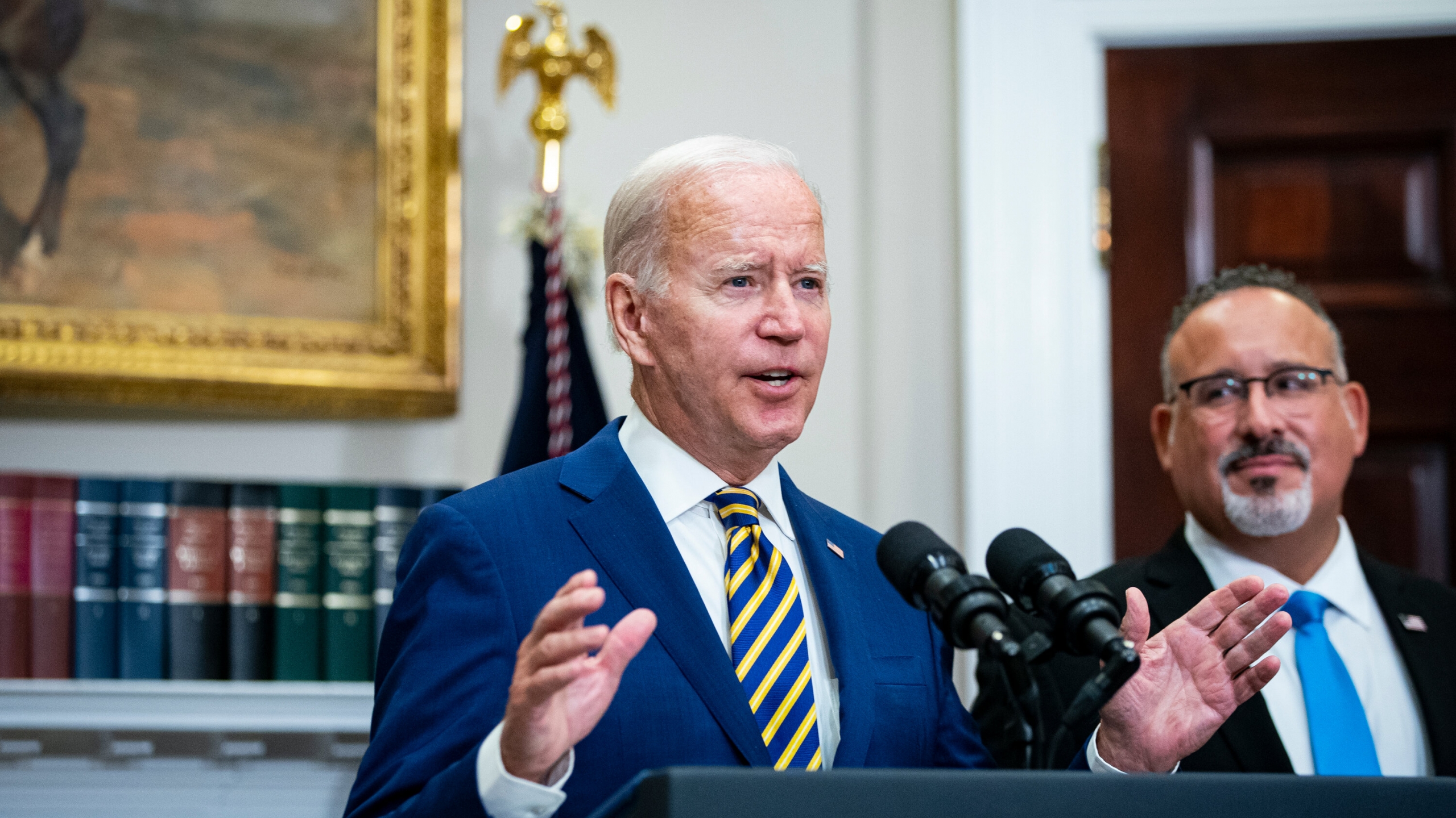 Biden announces fresh wave of early student debt cancellation for some borrowers